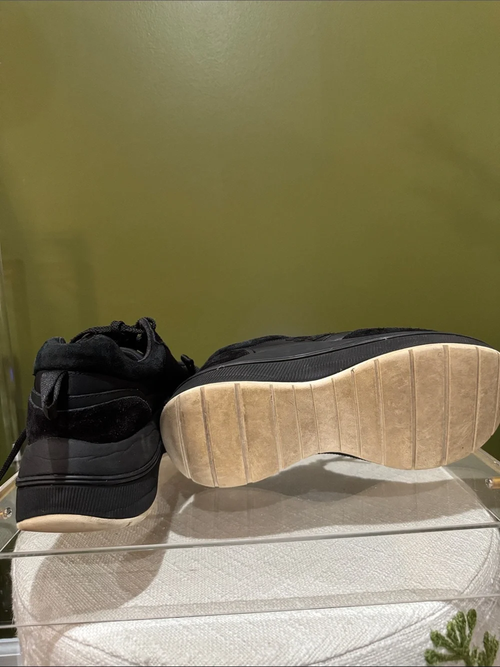 Tory Burch Black Platform Sneakers